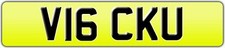 VICK U VICKY NUMBER PLATE V16
