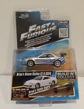 JADA FAST & FURIOUS BUILD N COLLECT BRIAN'S NISSAN SKYLINE GT-R (R34) P.WALKER