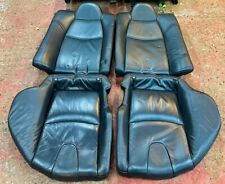MAZDA RX8 2005 BLACK LEATHER REAR SEATS BENCH Complete 