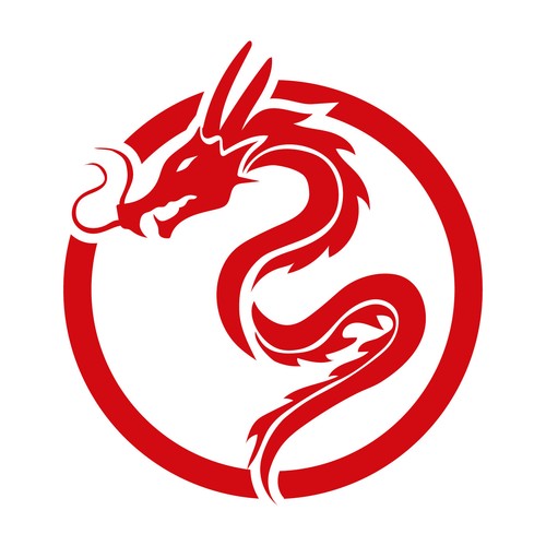 Chinese dragon circle tattoo - chinese,