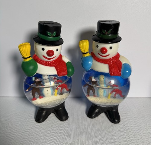 Vintage plastic snowman - snowman, snow