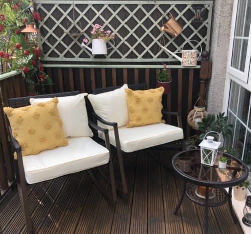 Seater rattan bistro - seater, set