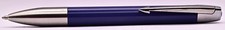 Blue Parker Ballpoint Pen From 2003 with working blue ink in gift sleeve