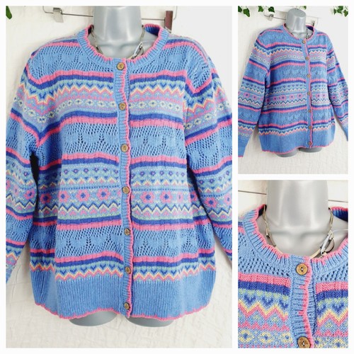 Fair isle spring cardigan - isle,
