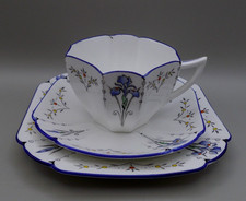 Shelley Queen Anne Style  Blue