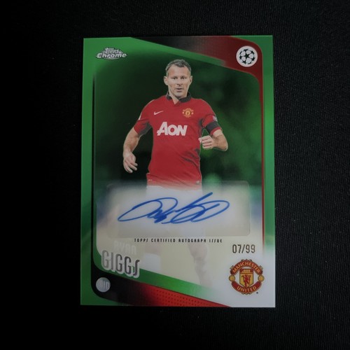 Ryan giggs topps chrome - topps,