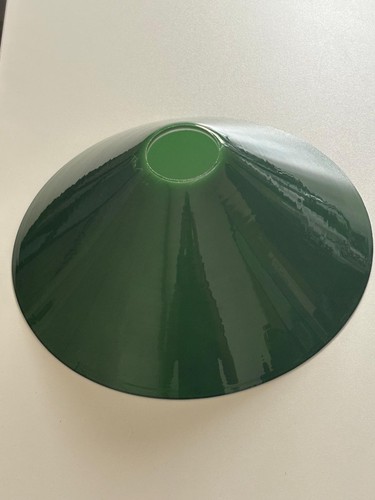 Glass coolie lampshade - glass,