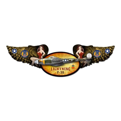 Vintage style metal sign 38 - , p-38