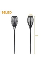 2pcs Solar Flickering Torch