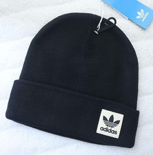 Adidas Originals Knitted Beanie | Embroidered Logo Unisex Stretchable Winter Hat