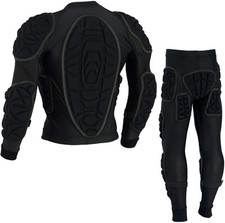 BODY ARMOUR MOTORBIKE MOTORCYCLE CYCLING SKIING SKATING SPINE PROTECTIVE SUIT