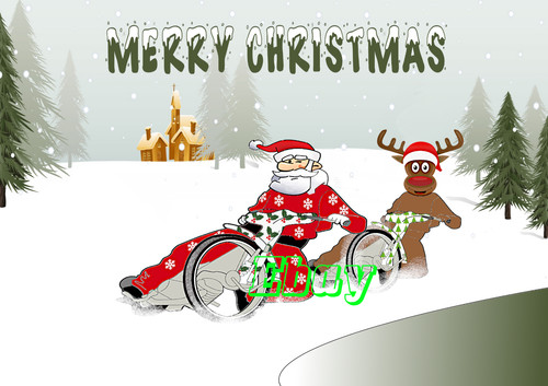 Speedway santa rudolph - rudolph, race