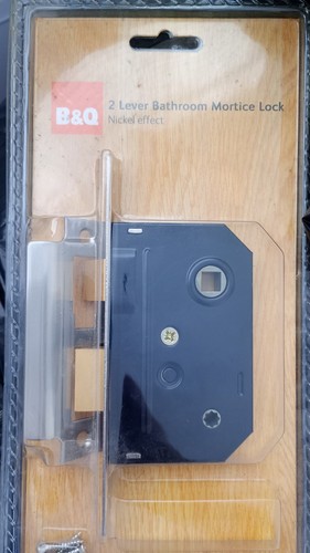 Lever bathroom mortice - bathroom,
