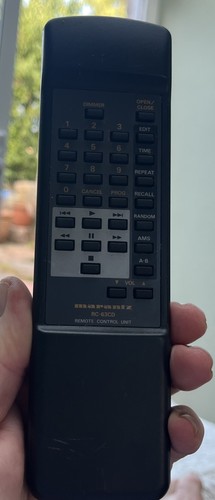 Genuine remote control - genuine,