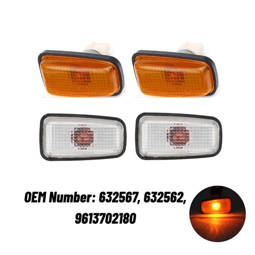 Side indicator repeater lights - side,