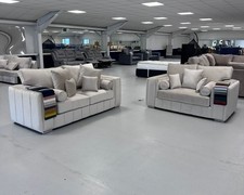 3+2 Madrid Sofa Set - Cream