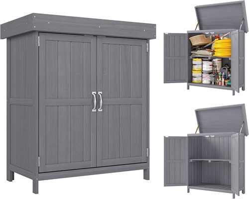 Outsunny small shed openable - small,