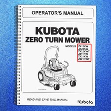 KUBOTA Z412KW Z422 Z421 ZERO