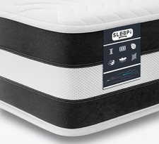 Luxe border hybrid mattress - 3d,