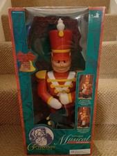 Vintage Christmas Magic Collection Animated Musical Soldier 1996 Trendmasters 