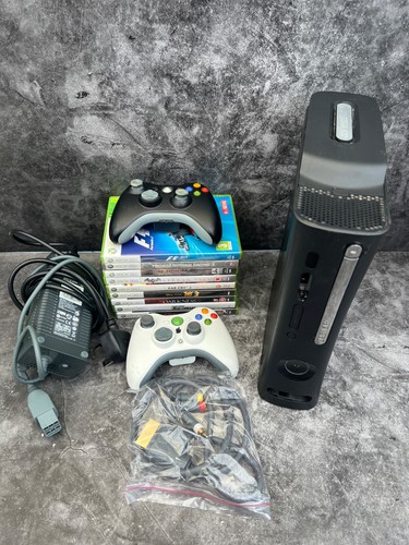Xbox 360 80gb fat black - fat, grey