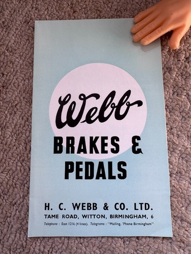 Vintage webb brakes - vintage,