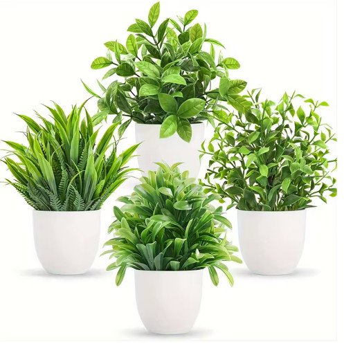 Set artificial plants - of, 4