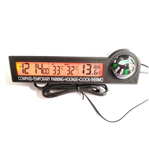 Lcd digital car compass - lcd,