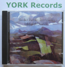HAYDN / BARTOK / BEETHOVEN - String Quartets EDINBURGH QUARTET - Ex CD Meridian