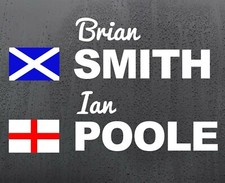 Rally Flag/Name Set x2 (Choice