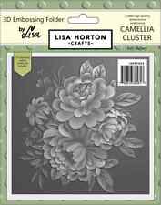 Lisa Horton Crafts 3D EMBOSSING FOLDER 6 x 6" Dimensional HIGH QUALITY LHCEF
