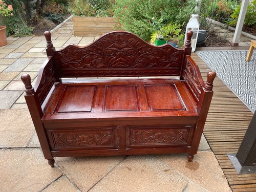 Monk pew bench - monk, seat