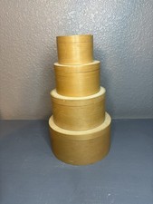 Round Unfinished Wood Nesting