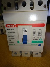 MEM EATON 100 AMP 25kA TRIPLE
