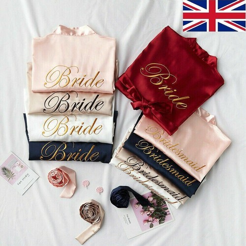 Satin wedding bride bridesmaid - wedding,