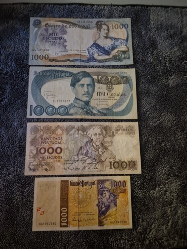 1000 escudos portuguese - 4x,