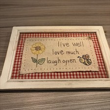 "Live Well Laugh Often Love