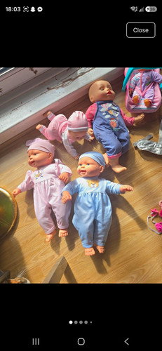 Tiny baby doll playset lot - tiny,