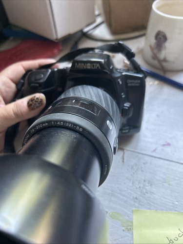 Minolta dynax 500si with - dynax,