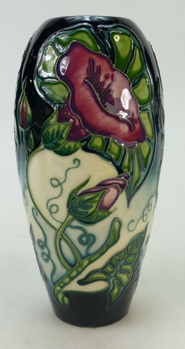 Moorcroft vase decorated - decorated, in