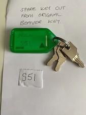 Beaver Vending machine S51 key
