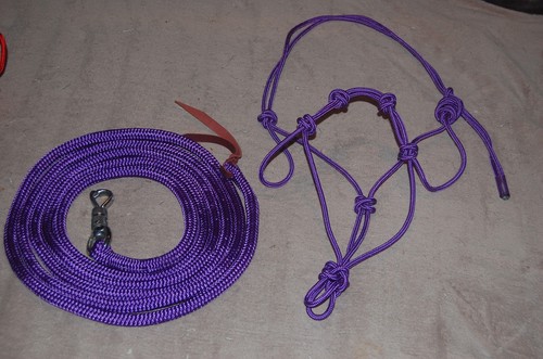 Stiff knot halter - 4-knot, 14'