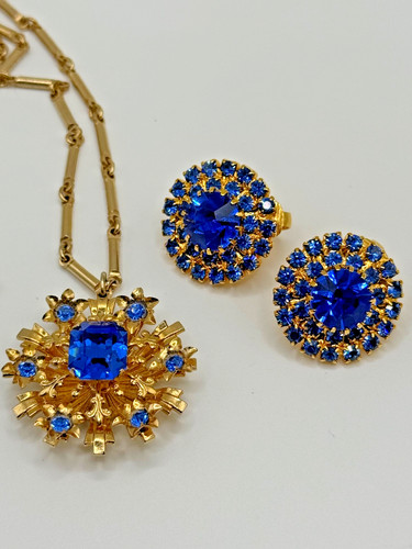 Vintage sapphire blue - vintage,