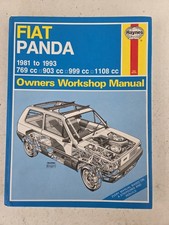 Fiat Panda Haynes Manual 1981