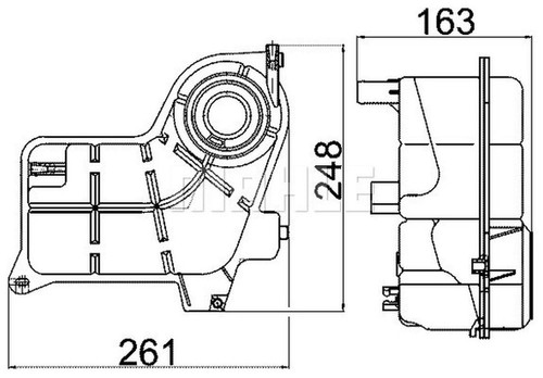 Mahle expansion tank - mahle,