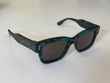 Men's Genuine Gucci Sunglasses in a Black & Teal Blue colour - Brand New