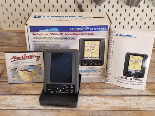 Lowrance airmap 2000c aviation - airmap,