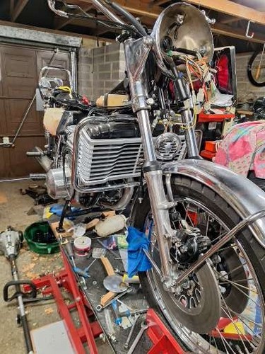 Suzuki gt750a 1976 unfinished - gt750a,