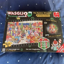 Wasgij Jigsaw Christmas Puzzle No. 10 The Mystery Shopper 2 X Puzzles Complete