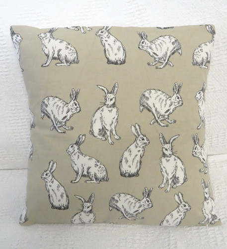 Cushion cover hare - cushion, cover,